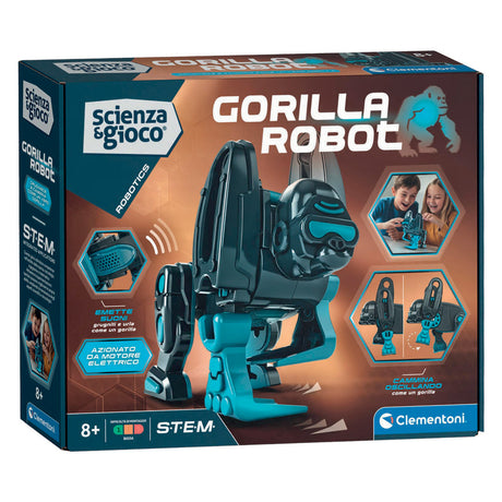 Robot goryl do gry naukowej Clementoni