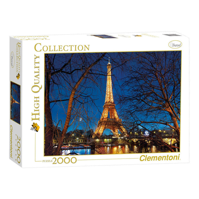 Clementoni - puzzle - 2000 elementów - paryż - puzzle dla dorosłych - kolekcja wysokiej jakości