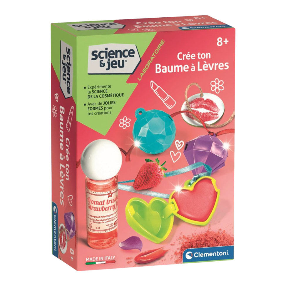 Gra naukowa Clementoni - mini zestaw balsamów do ust