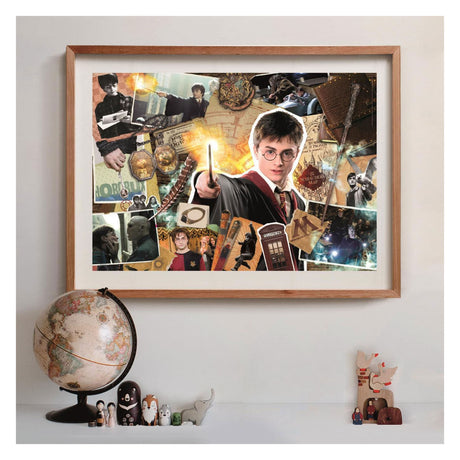 Clementoni - puzzle - 1500 elementów - kompaktowe pudełko Harry'ego Pottera