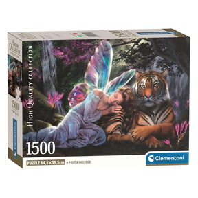 Puzzle Clementoni Mój Strażnik 1500 elementów kolorowych puzzli do zabawy.