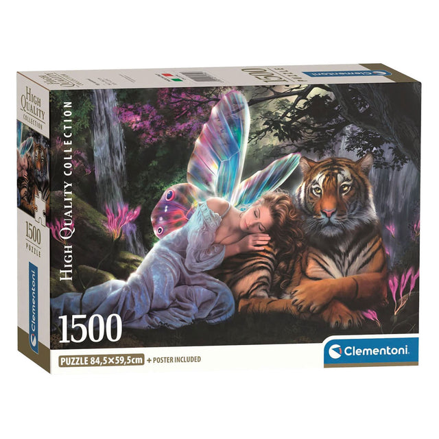 Puzzle Clementoni Mój Strażnik 1500 elementów kolorowych puzzli do zabawy.