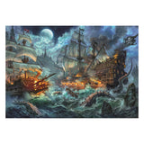Clementoni - puzzle - 6000 elementów - bitwa morska - puzzle dla dorosłych