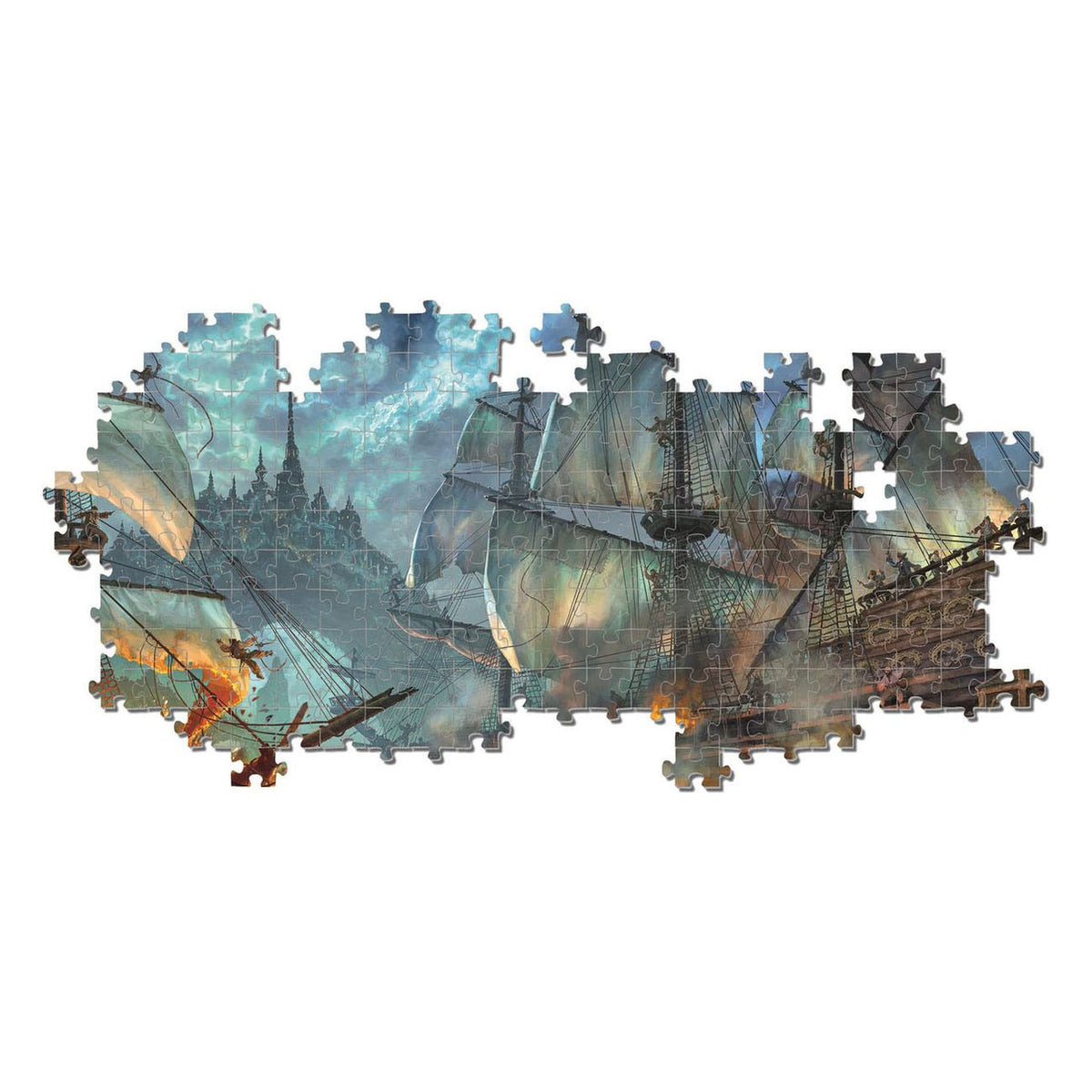 Clementoni - puzzle - 6000 elementów - bitwa morska - puzzle dla dorosłych