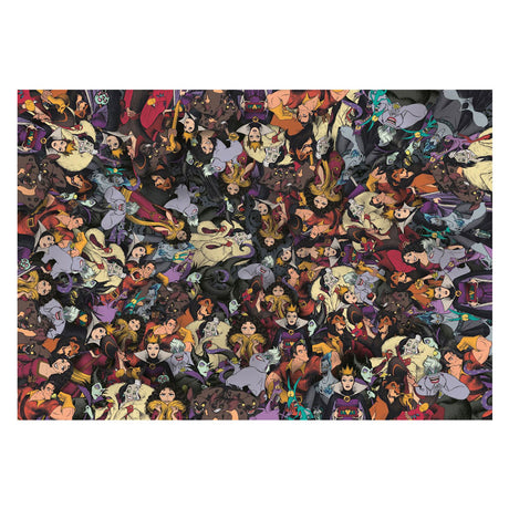 Clementoni Disney Impossible Les Méchants (Les Vilains) 1000 sztuk