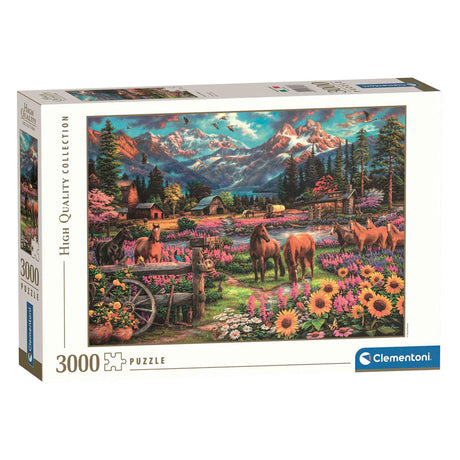 Puzzle Clementoni do swobodnego grania - 3000 elementów.