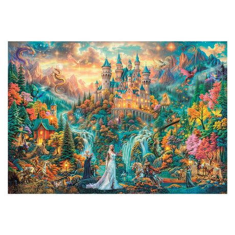 Puzzle Clementoni Legendy Ukrytego Królestwa 2000 elementów dla dorosłych.