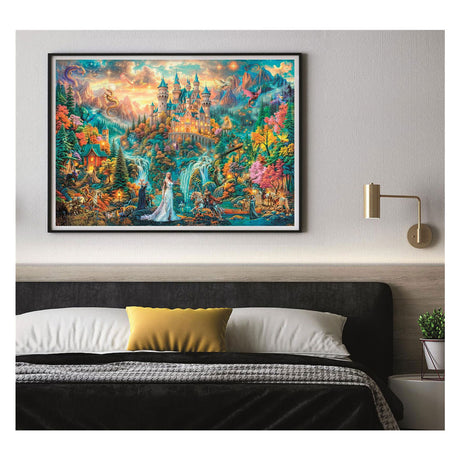 Puzzle Clementoni Legendy Ukrytego Królestwa 2000 elementów dla dorosłych.