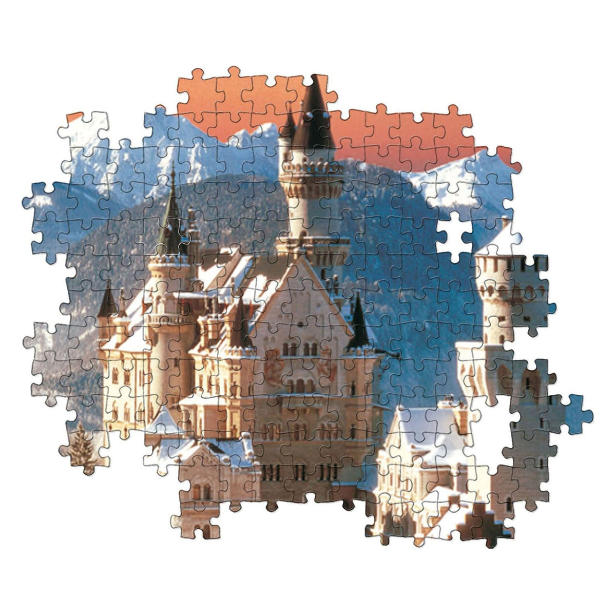 Clementoni - puzzle - 1500 elementów - Zamek Neuschwanstein - puzzle dla dorosłych