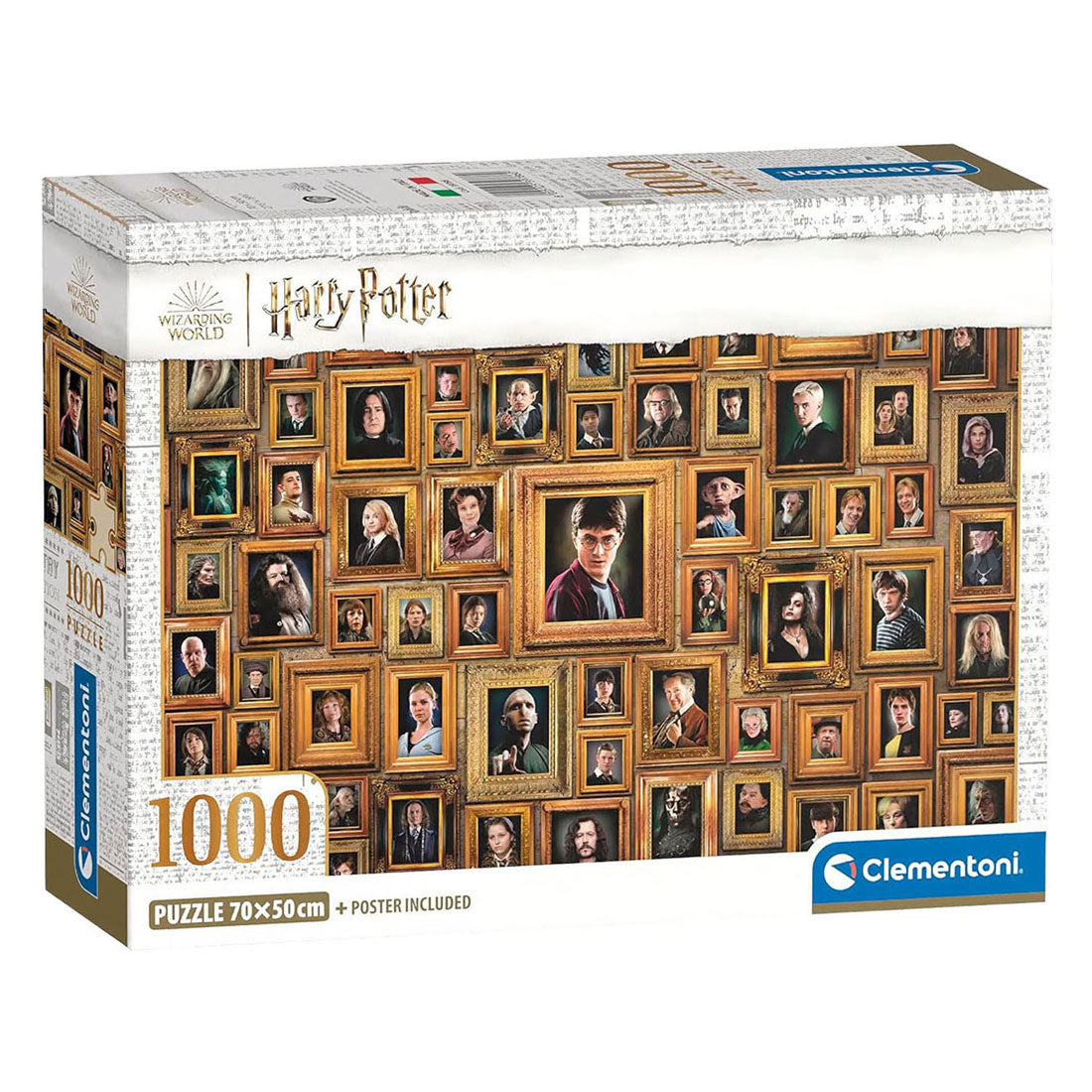 Clementoni - puzzle - 1000 elementów - niemożliwe Harry Potter