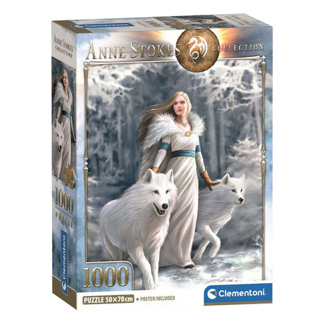 Puzzle Clementoni Anne Stokes zimowi strażnicy - 1000 elementów.