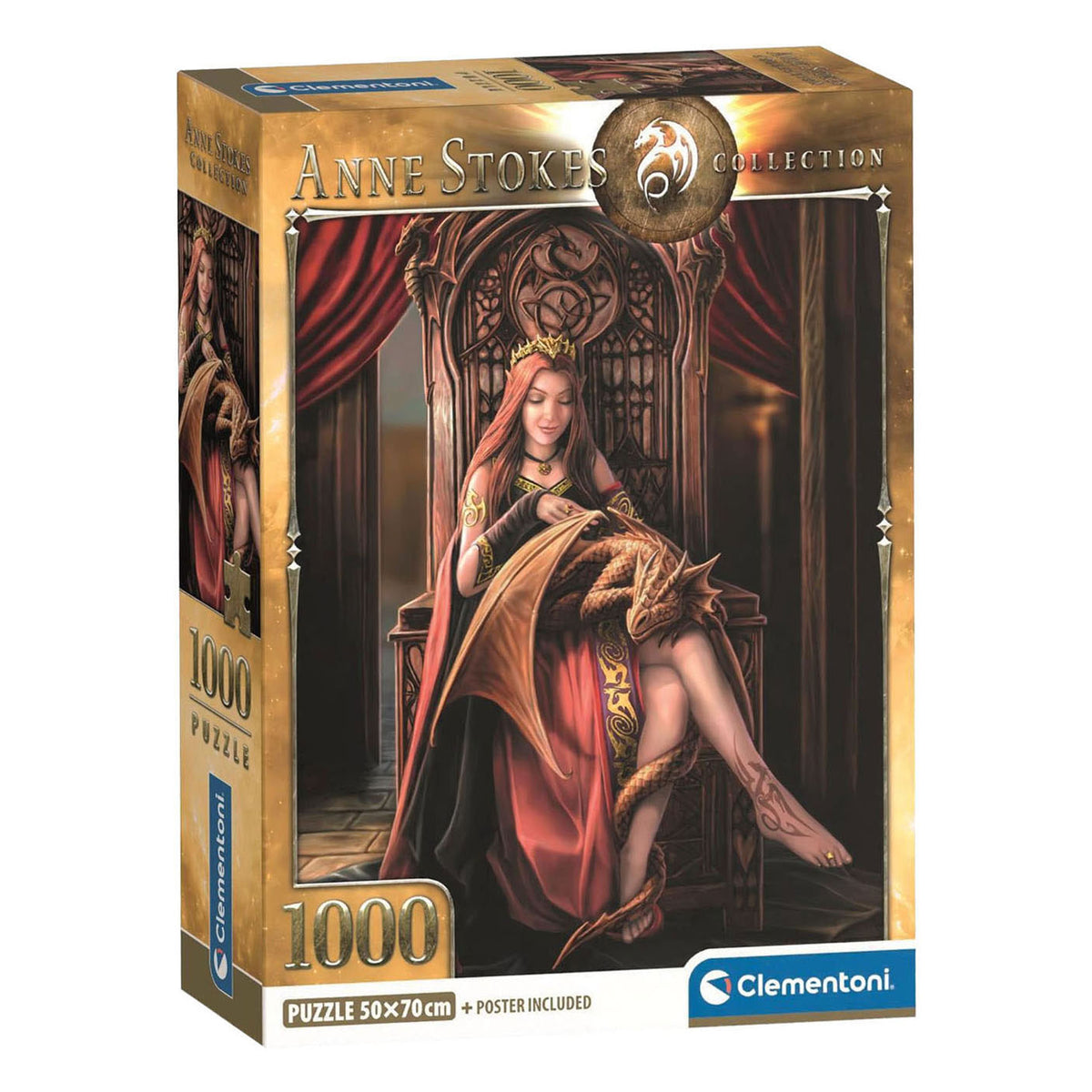 Puzzle Clementoni Anne Stokes Friends Forever - 1000 elementów.