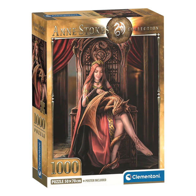 Puzzle Clementoni Anne Stokes Friends Forever - 1000 elementów.