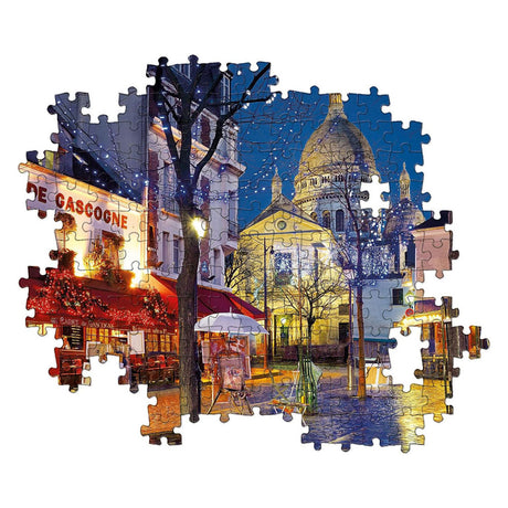 Puzzle Clementoni Paryż Montmartre - 1500 elementów.