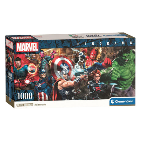 Puzzle Clementoni Marvel Panorama - 1000 elementów.