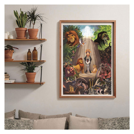 Puzzle Clementoni - Król Lew - 1000 elementów - w tym plakat
