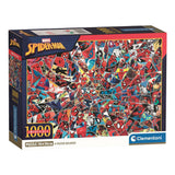Puzzle Clementoni niemożliwe Marvel Spiderman - 1000 elementów.