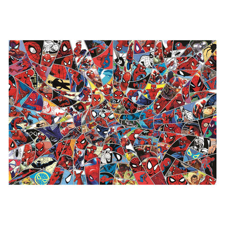 Puzzle Clementoni niemożliwe Marvel Spiderman - 1000 elementów.