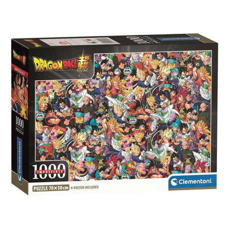 Puzzle niemożliwe Clementoni Dragonball - 1000 elementów.