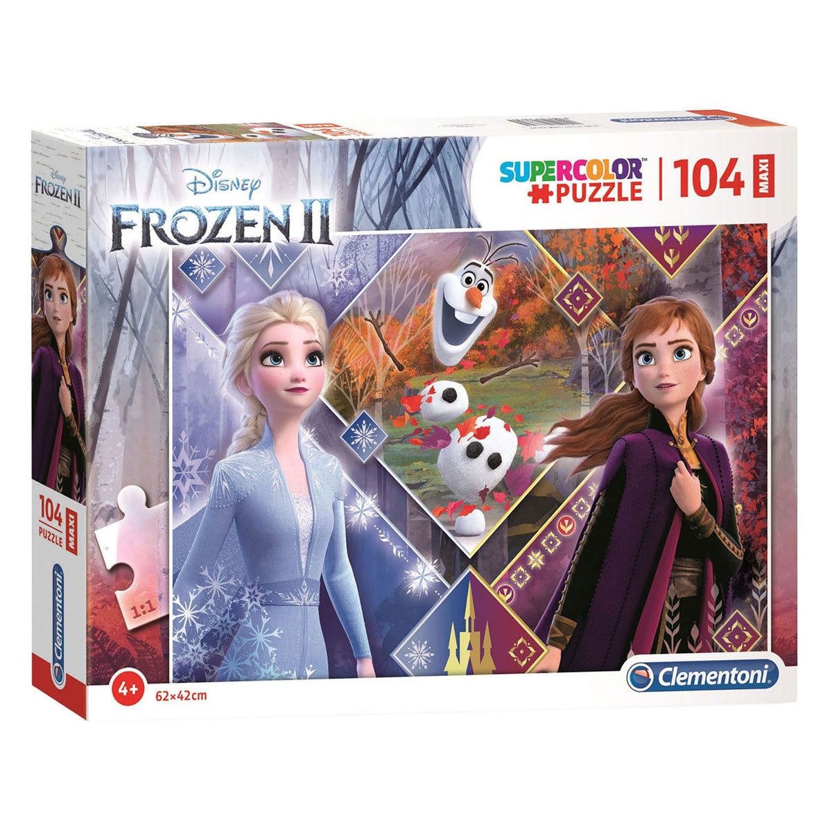 Puzzle Clementoni maxi mrożone 2 - 104 szt.