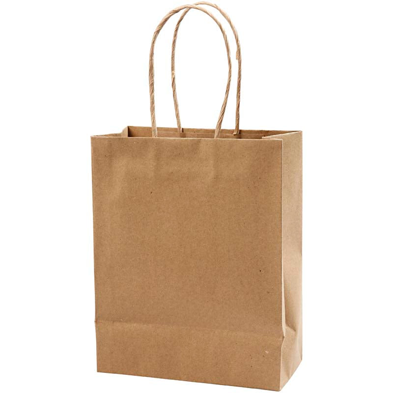 Firma Creativ https: www.cchobby.nl torby papierowe-wys.-23-cm-szer.18x9-cm-125-gr-brązowy-10-sztuka-1-pudełko