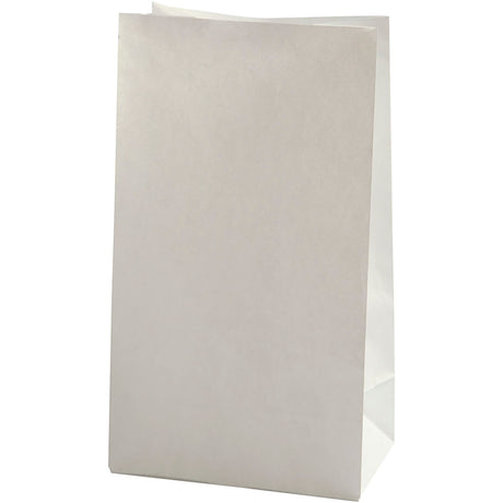 Firma Creativ https: www.cchobby.nl torby-papierowe-h-27-cm-wymiary-9x15-cm-46-gr-białe-100-sztuka-1-pudełko