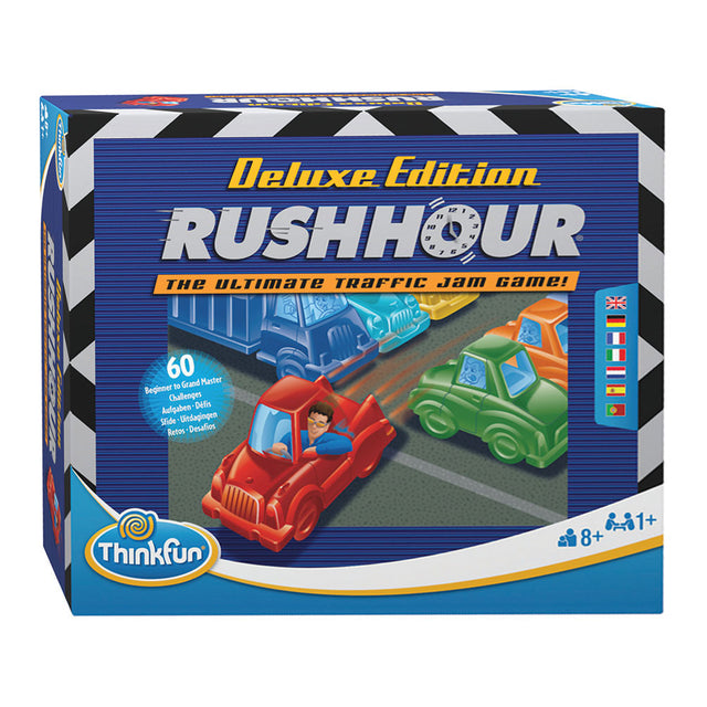 Ravensburger Thinkfun Hour Rush Hour Deluxe Denspel