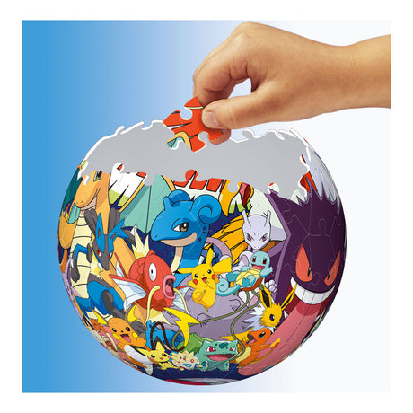 Puzzle Ball Pokémon Ravensburger, 72 szt.