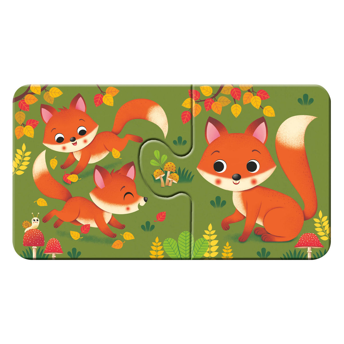 Zwierzęta Ravensburger i ich maluchy - moje pierwsze puzzle - elementy 9x2 - puzzle dla dzieci