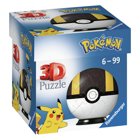 Puzzle 3D Ravensburger Pokémon Ultra Ball, 54 elementy.
