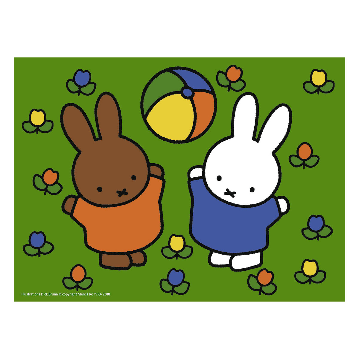 Puzzle Ravensburger Miffy 4w1box - 12+16+20+24 elementów - puzzle dla dzieci