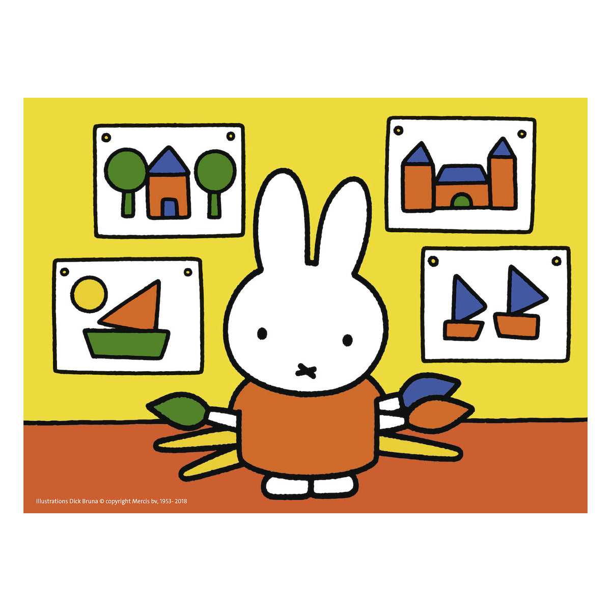 Puzzle Ravensburger Miffy 4w1box - 12+16+20+24 elementów - puzzle dla dzieci