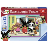 Puzzle Ravensburger Bing, 2x12szt.