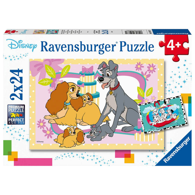 Ravensburger - urocze szczenięta 2x24 sztuki