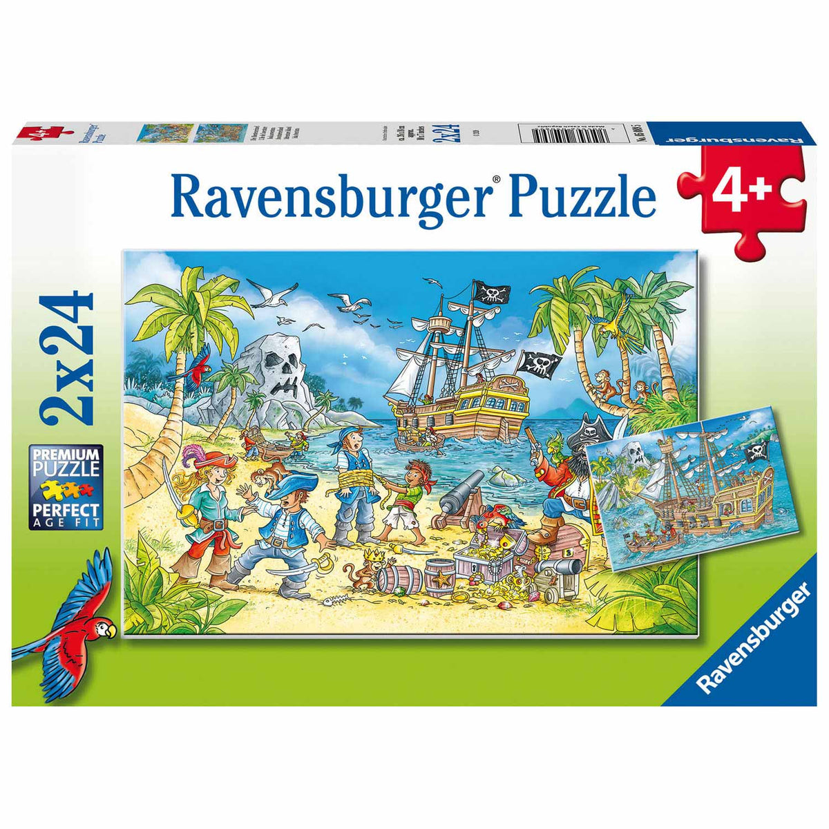 Ravensburger Adventure Island 2x24 sztuki