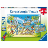 Ravensburger Adventure Island 2x24 sztuki