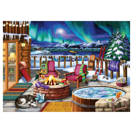 Puzzle Ravensburger Zorza Polarna - układanka - 500 elementów