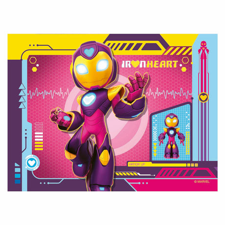 Puzzle Ravensburger Iron Man i jego fantastyczni przyjaciele - 4 puzzle