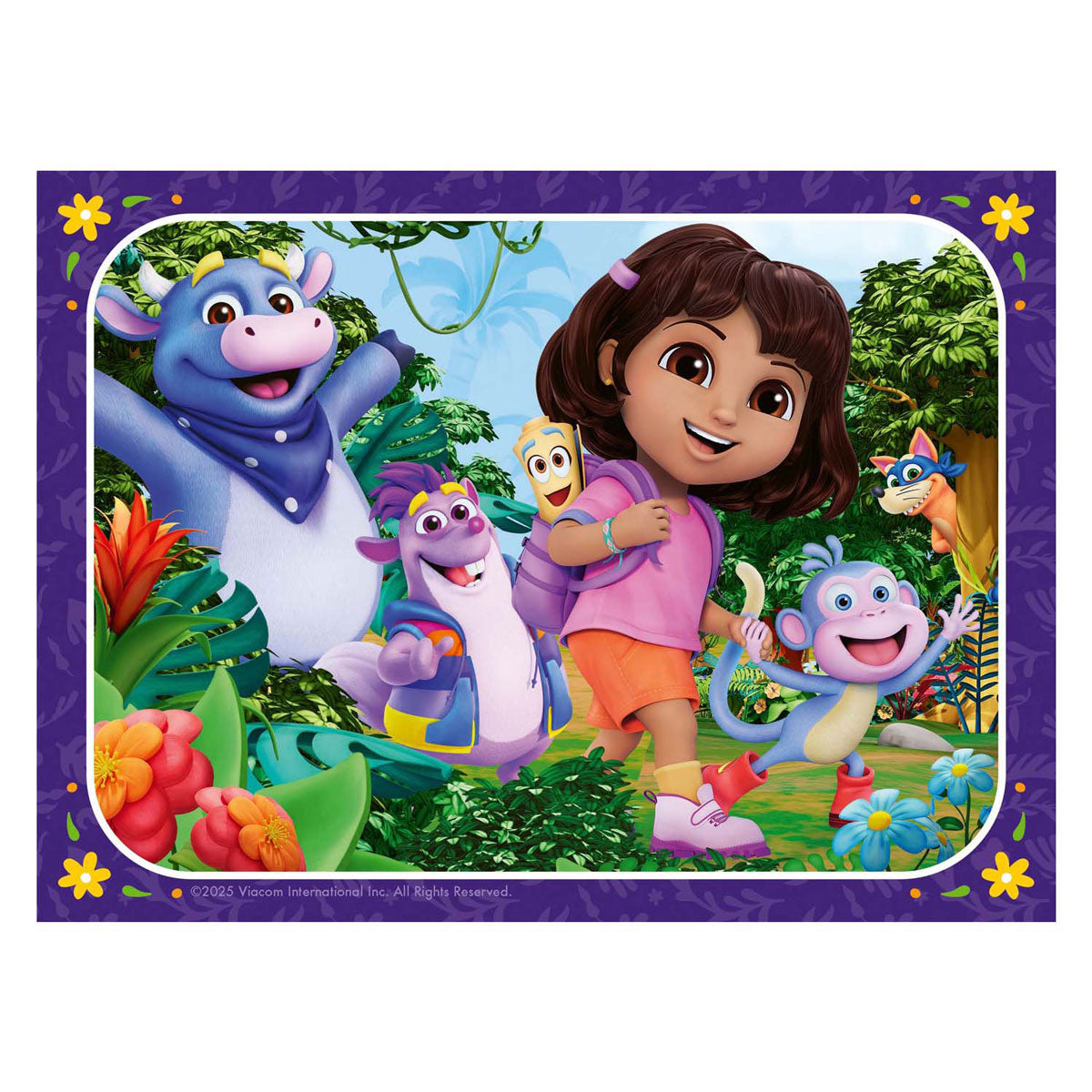 Dora Puzzle Ravensburger dołącz do przygody! - układanka - kawałki