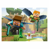Puzzle Ravensburger Minecraft Adventure 200 sztuk dla dzieci.