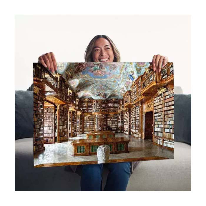 Puzzle Ravensburger St.Florian Monastery Austria Public Library (1000 elementów)