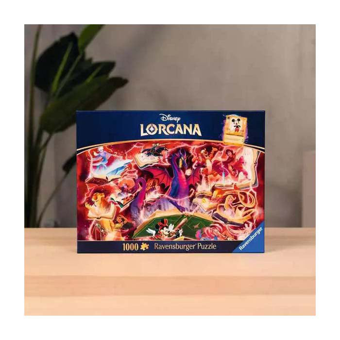 Puzzle Ravensburger Disney Lorcana Przebłyski królestwa: puzzle rubinowe (1000 elementów)