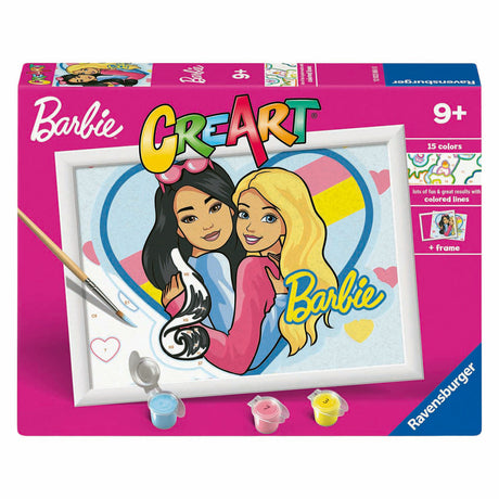 Farba Ravensburger Creart po numerach - duet Barbie