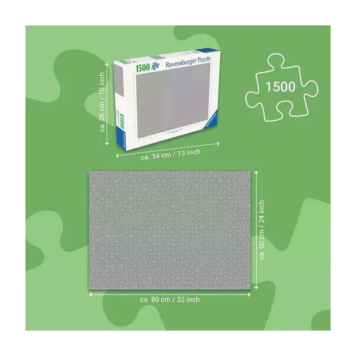 Puzzle Ravensburger z krajobrazem cumulus epic, składające się z 1500 elementów.