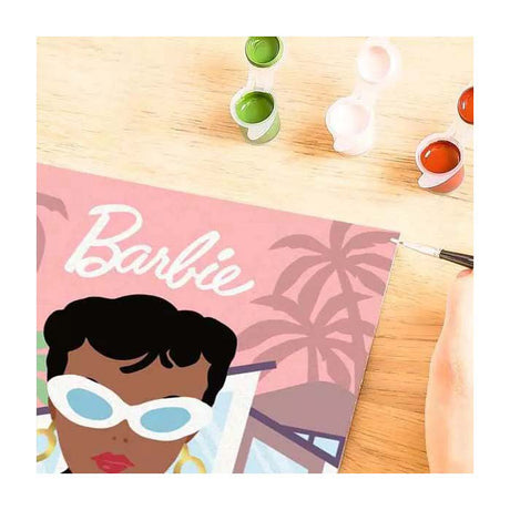 Farba Ravensburger po numerze Barbie 1959 kreatywny pakiet dla dorosłych.