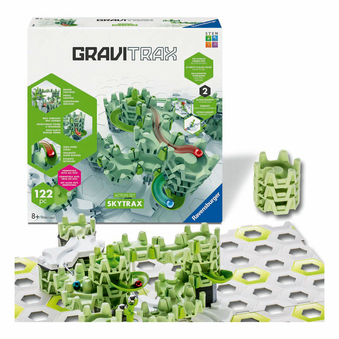 Zestaw akcji bazowych Ravensburger Gravitrax Skytrax M