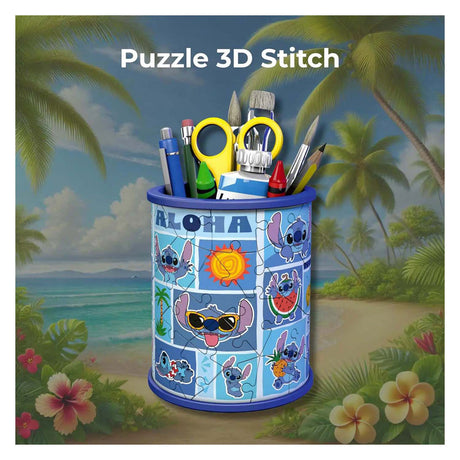 Puzzle 3D Ravensburger Disney Stitch - 54 elementy.