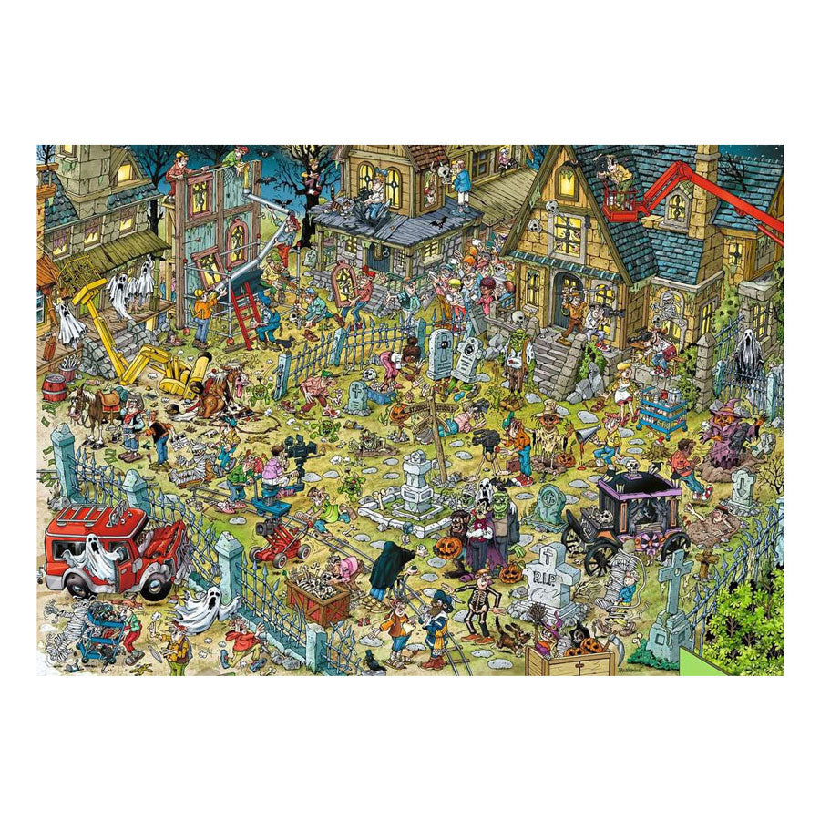 Ravensburger – zestaw filmowy 2: Nawiedzony dom – układanka – 1000 elementów