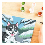 Ravensburger – kreat: bezczelny husky – maluj po numerach