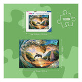 Puzzle Ravensburger zachód słońca - 1000 elementów.